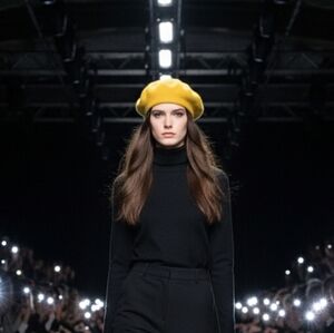 Stylein Yellow Beret for Women